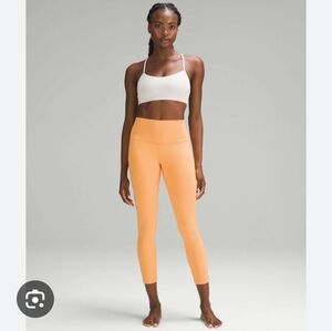 lululemon athletica Orange Leggings
